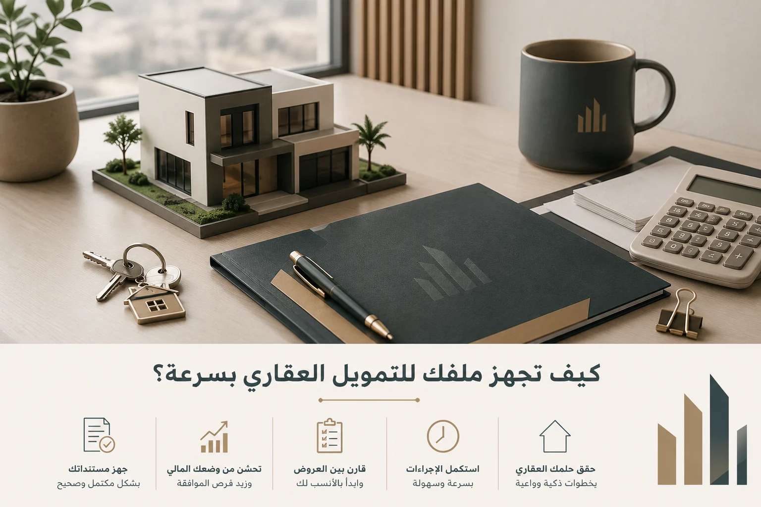 كيف تجهز ملفك للتمويل العقاري بسرعة؟